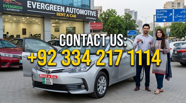 Rent a car in Clifton Karachi with self-drive and chauffeur-driven options