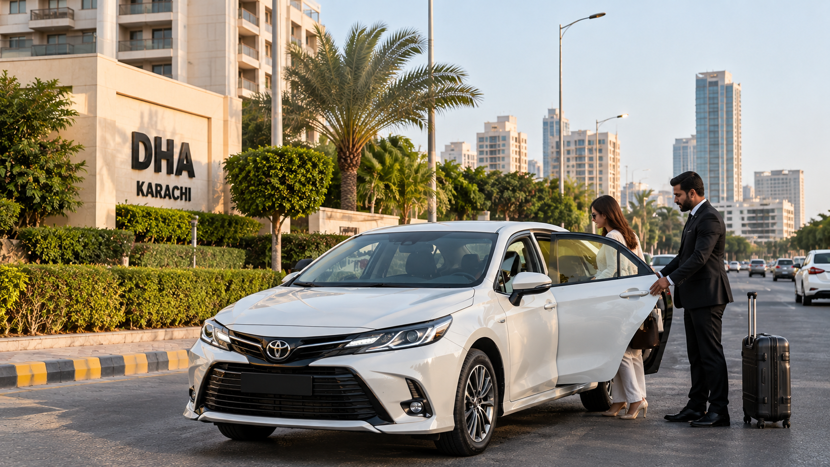 Rent a Car Near Khayaban-e-Ittehad Karachi