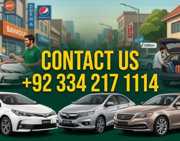 Rent a car near Bahadurabad Karachi
