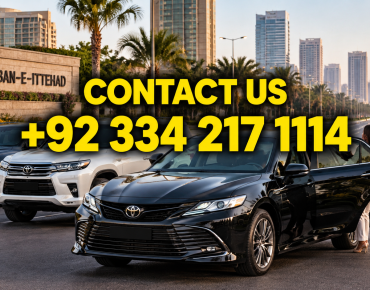 Rent a Car Near Khayaban-e-Ittehad Karachi by Evergreen Automotive