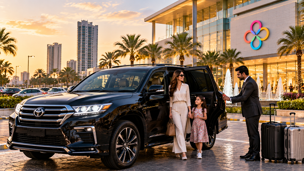 Affordable Car Rental Near Dolmen Mall Clifton Karachi for Shopping and Family Trips