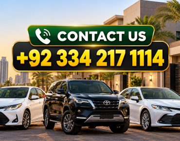 Rent a car in DHA Phase 6 Karachi for family and business travel